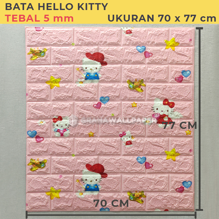 Wallpaper Dinding Hello Kitty 3d Image Num 29